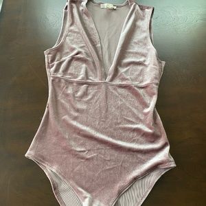 Forever 21 Velvet Body Suit